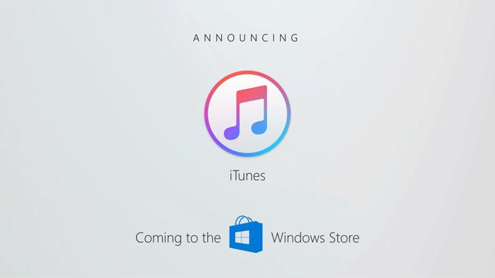 iTunes не появится в магазине Windows Store до конца года