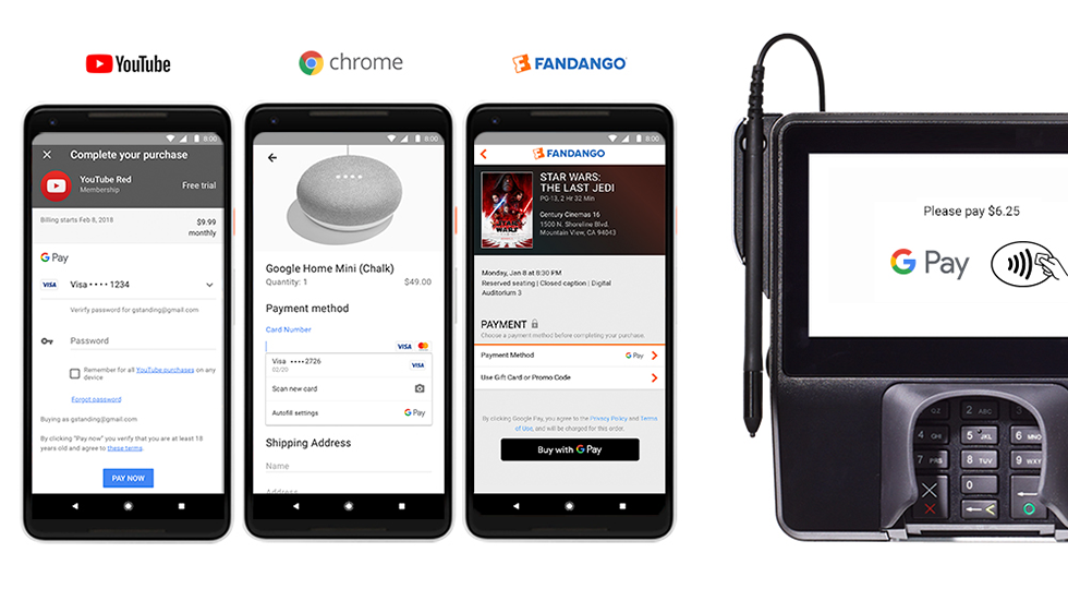 Google объединила Android Pay и Google Wallet в единый сервис Google Pay