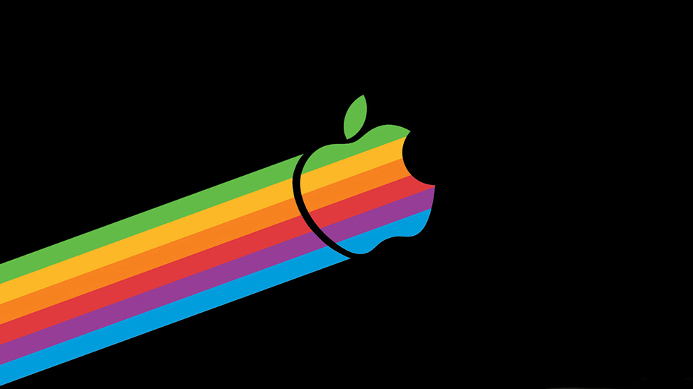 Apple вновь начнет использовать классический радужный логотип