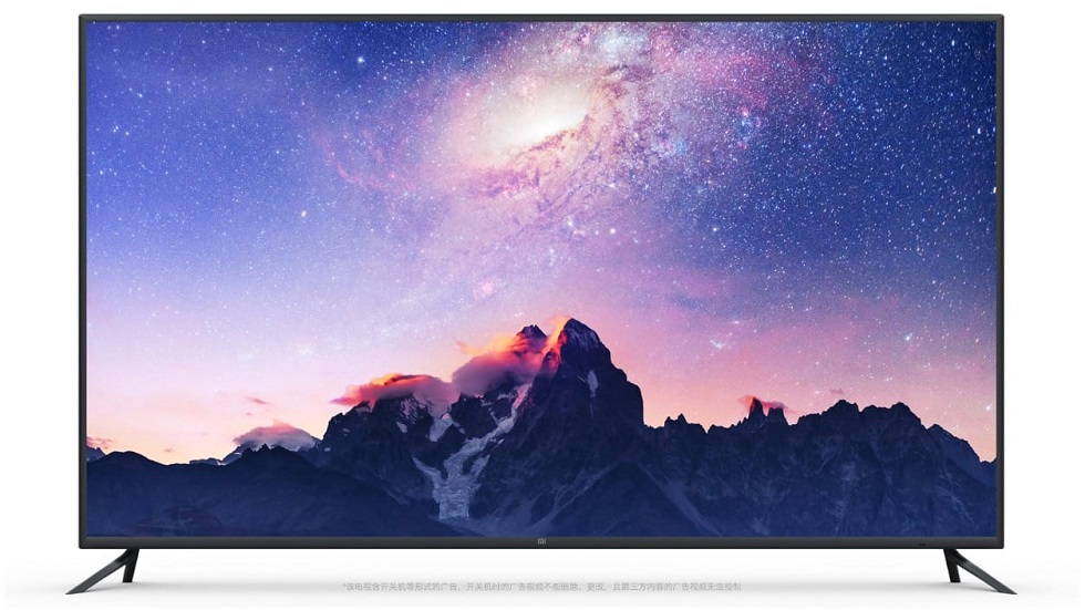 Представлен Xiaomi Mi TV 4 — телевизор с 75-дюймовым 4К-экраном за 87 тысяч рублей