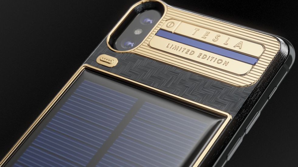 Caviar выпустила iPhone X с солнечной батареей за $4500