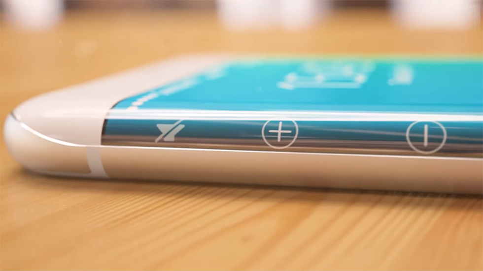Apple работает над гибким iPhone с дисплеями на гранях, как у Samsung Galaxy Edge
