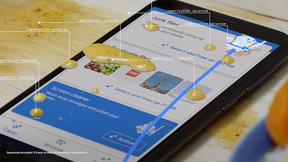 Google выпустила приложение для очистки экрана от грязи