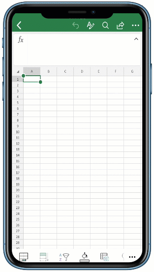 На iPhone теперь можно сфотографировать таблицу и она появится в Excel