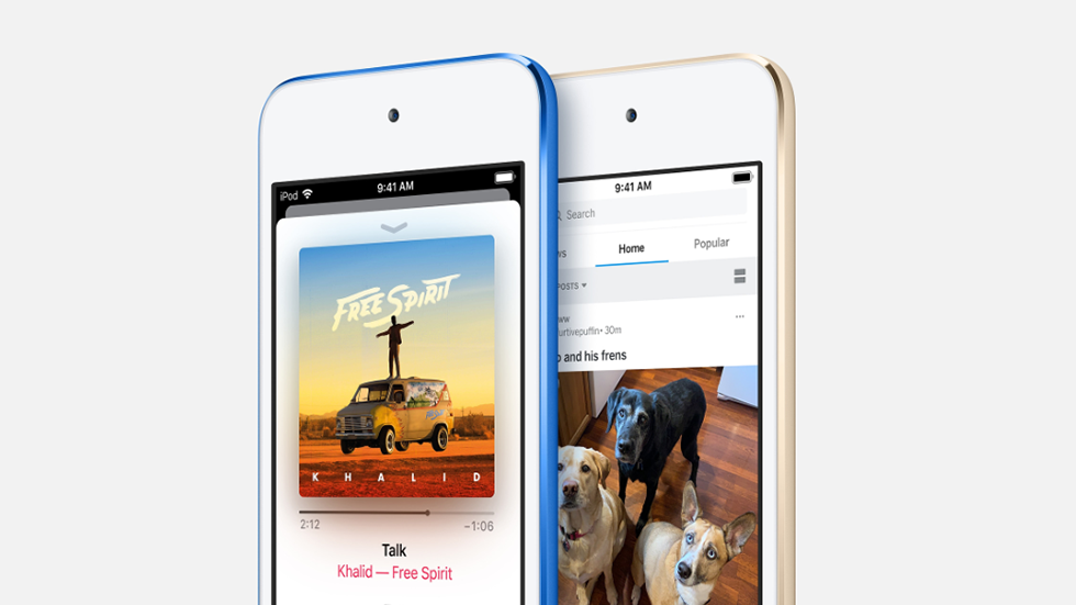 Плеер iPod touch 7G с процессором A10 и 256 ГБ памяти неожиданно вышел