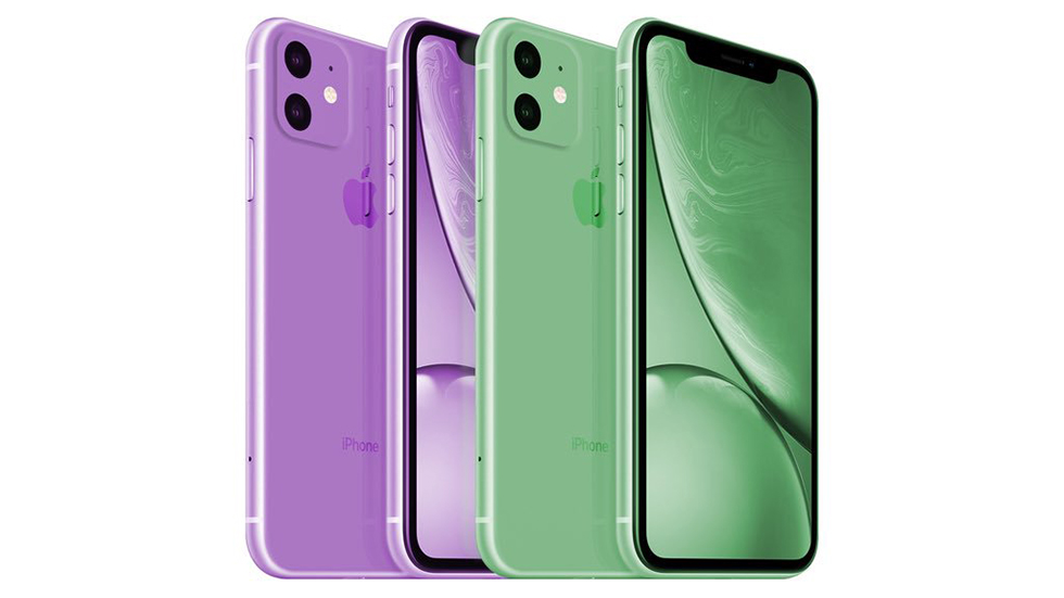Так будут выглядеть зеленый и лавандовый iPhone XR 2019