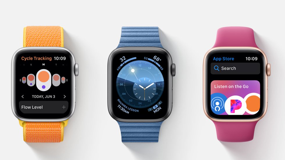 С Apple Watch можно будет удалить стандартные приложения
