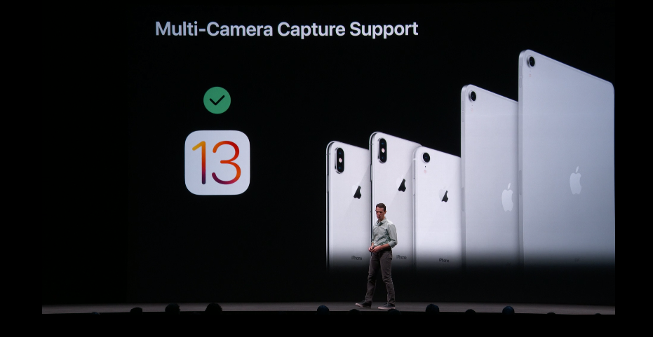 iOS 13 научит iPhone снимать двумя камерами одновременно
