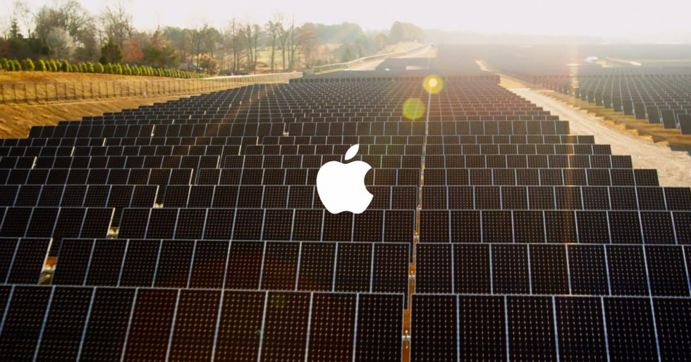 Солнечные батареи Apple