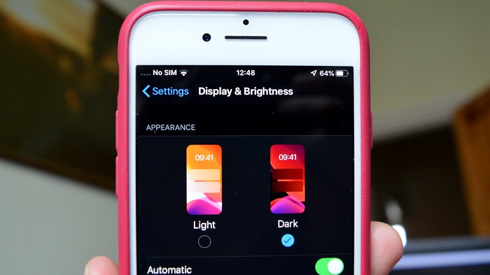 Dark Mode iOS13