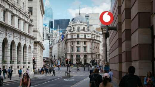 AR-токены от Vodaphone на улицах Лондона