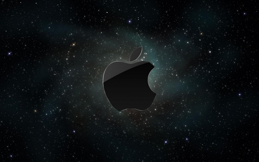 Темный логотип Apple