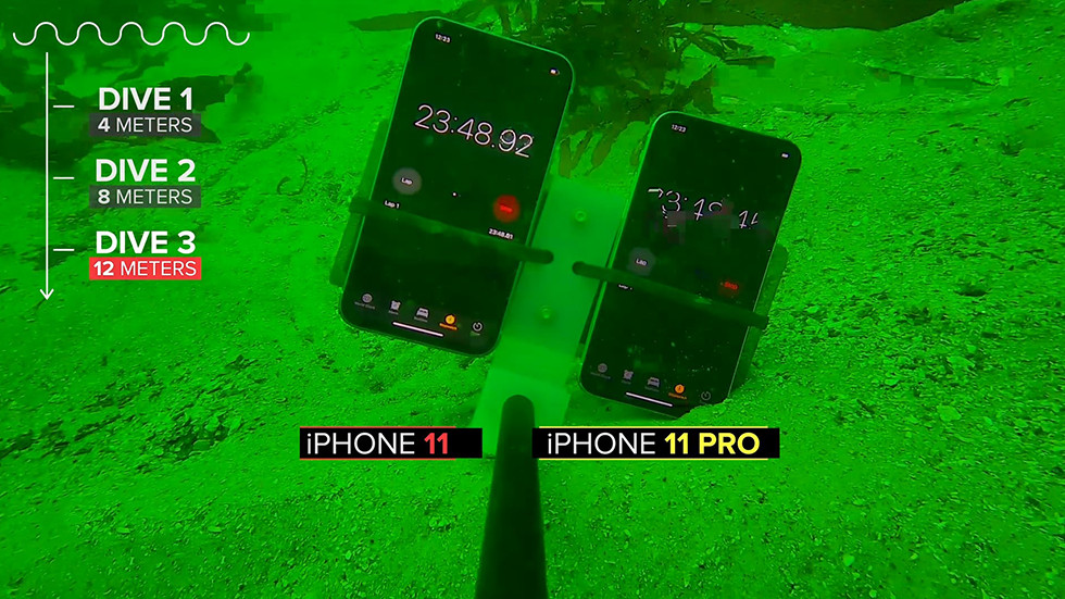 iPhone 11 экстремально протестировали в воде. Результаты удивили