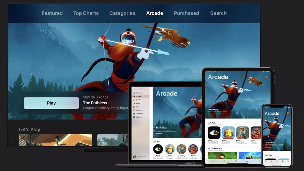 Игровой сервис Apple Arcade стал доступен на Mac