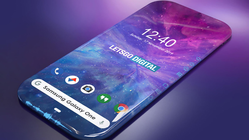 Samsung создает «смартфон-экран»