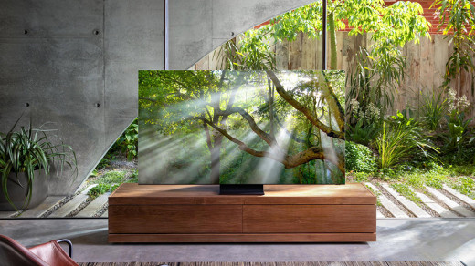 Samsung презентовала 8K-телевизор без рамок