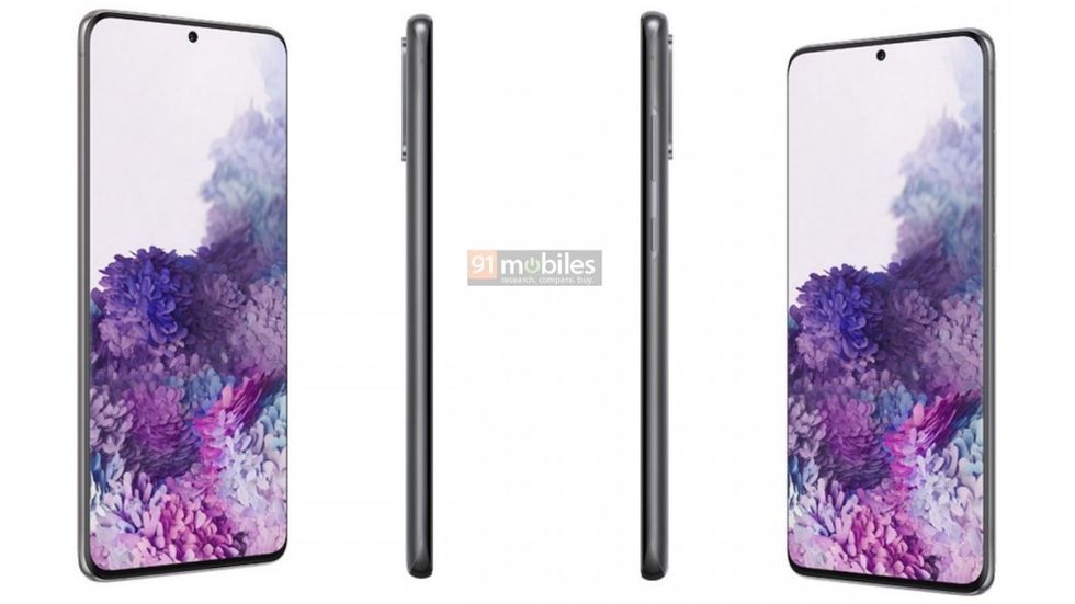 Официальные рендеры раскрыли дизайн флагманского трио Samsung Galaxy S20