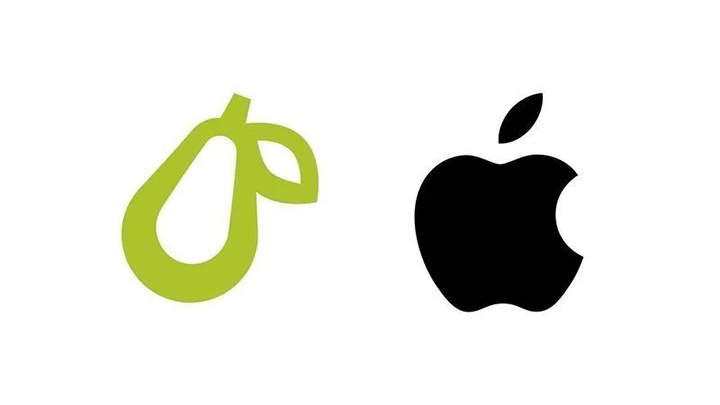 Apple намерена засудить компанию с грушей на логотипе