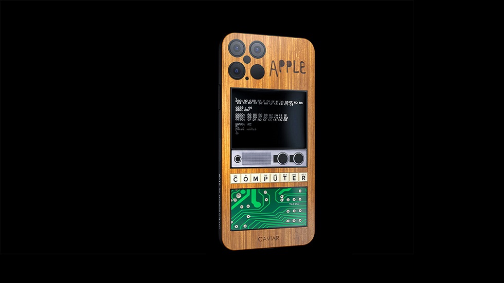 Caviar iPhone 12 PRO Apple 1 — деревянные айфоны с частичкой легендарного Apple 1