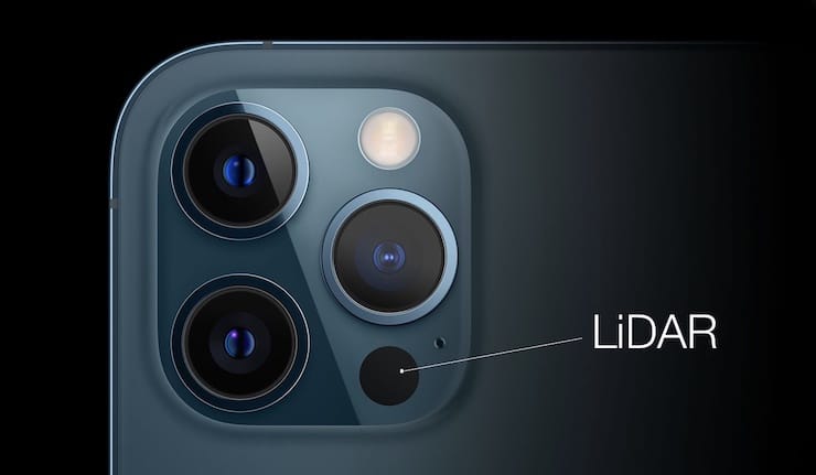 LiDAR на iPhone 12 Pro