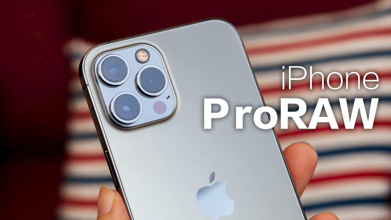 Как включить режим proRAW в iOS 14.3