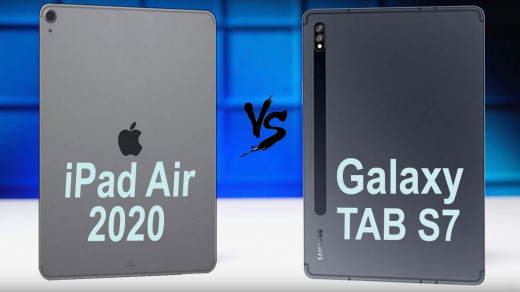 apple ipad air 2020 vs samsung galaxy tab s7