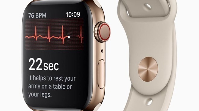 ЭКГ в Apple Watch 