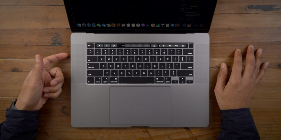 MacBook трекпад настройки