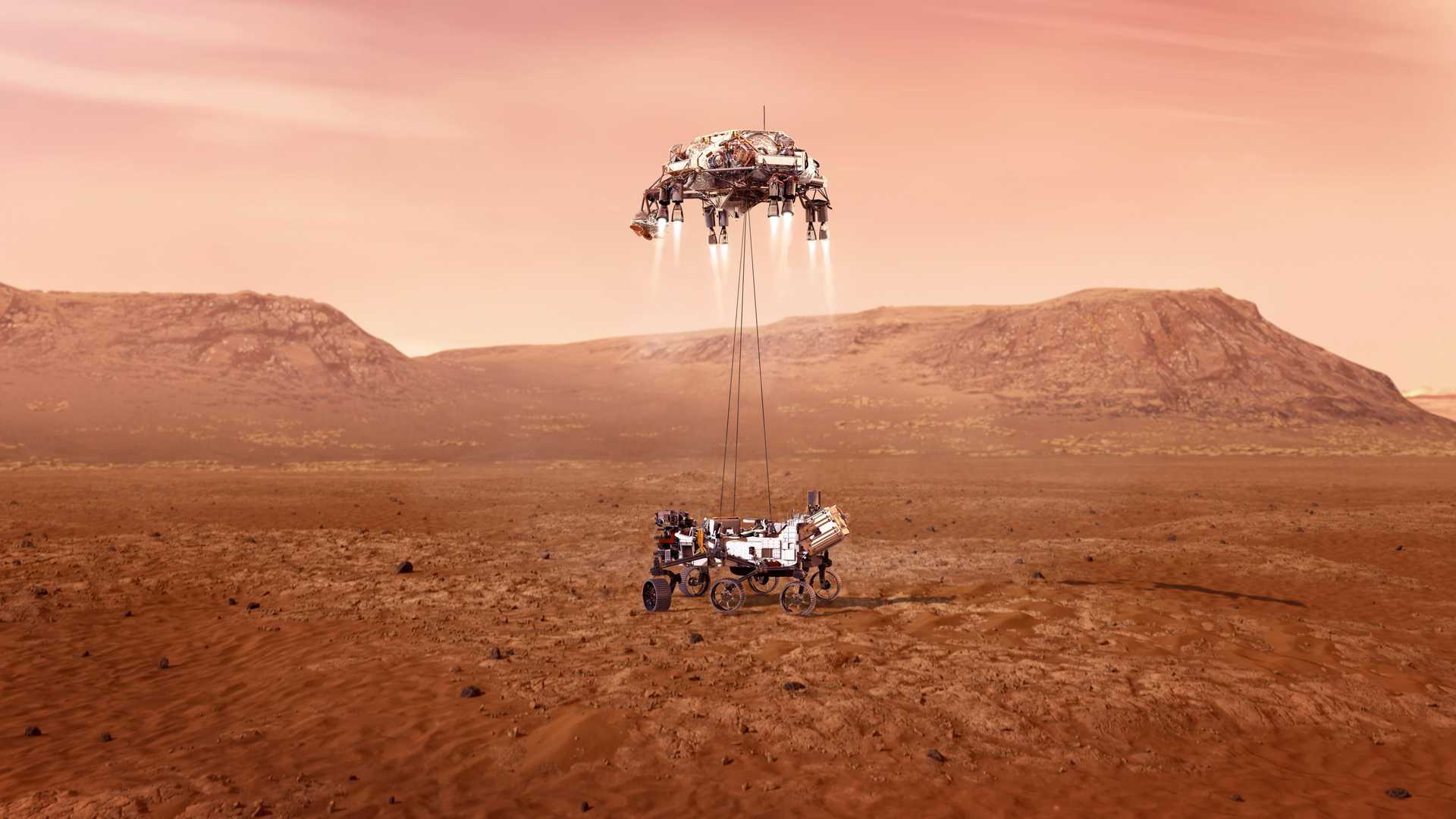 Взгляните на первую панораму Марса с ровера Perseverance