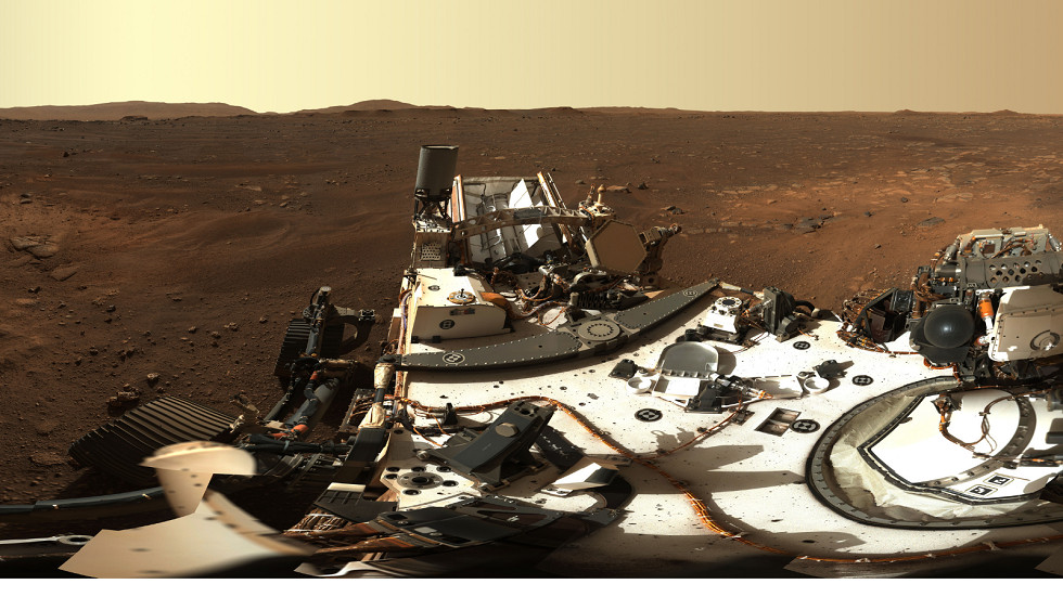 Изумительные фото Марса с марсохода Perseverance