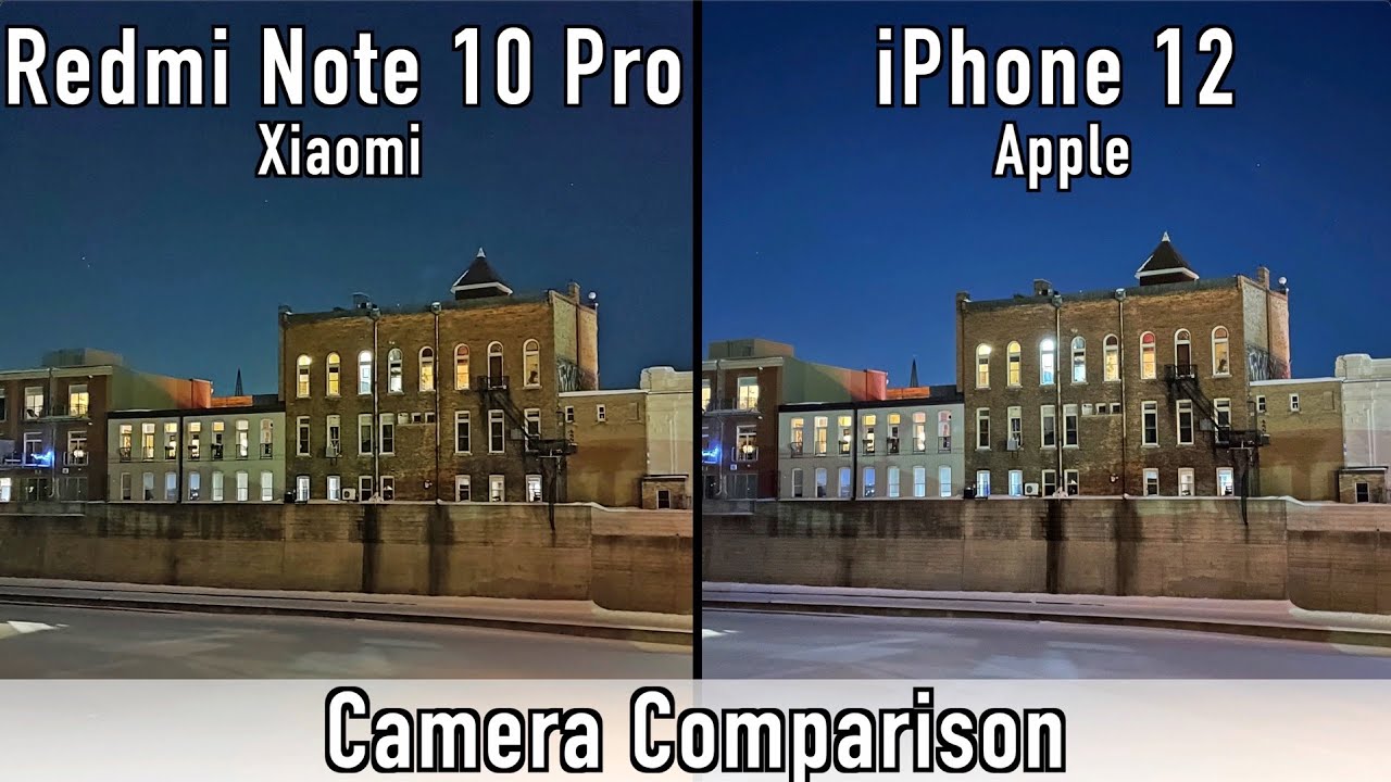Redmi Note 10 Pro против iPhone 12 — какой снимает лучше?