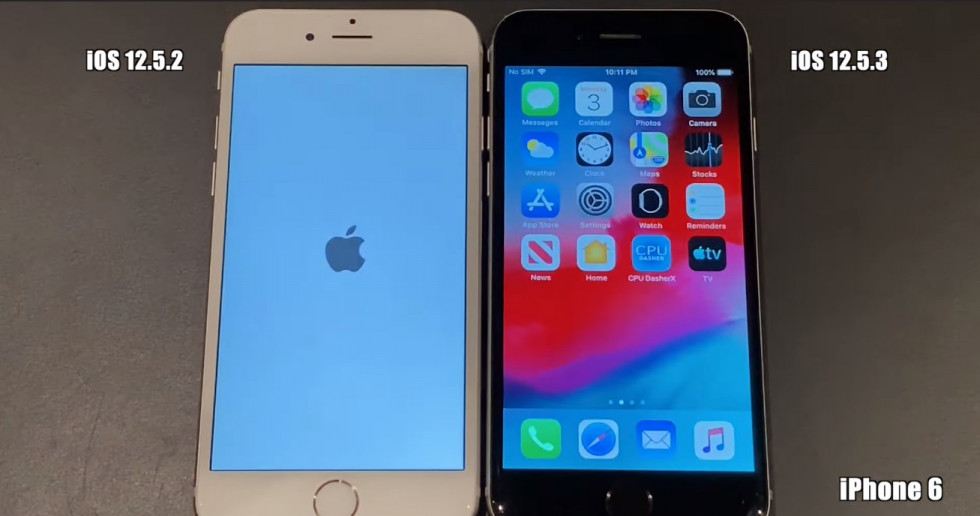 iOS 12.5.3 делает старые айфоны чуть быстрее