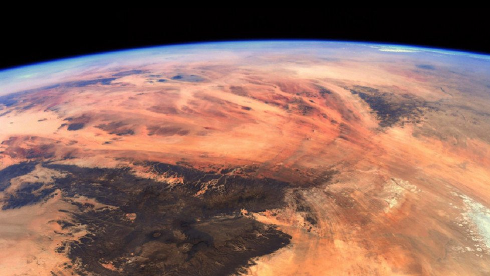 Потрясающее фото Земли с борта МКС