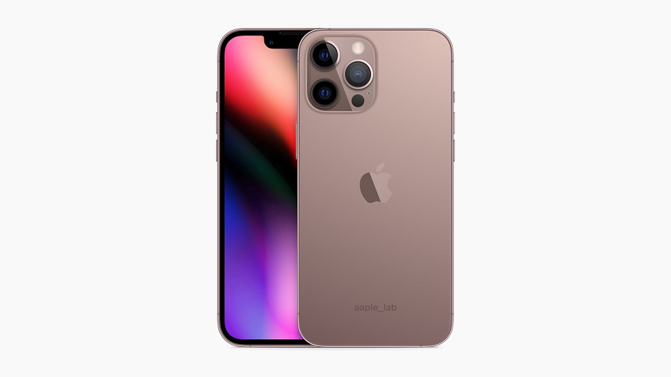 Классные рендеры iPhone 13 Pro и iPhone 13 Pro Max в золотисто-розовой расцветке