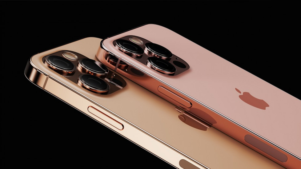 iPhone 13 Pro показали в новых цветах Sunset Gold и Rose Gold — смотрятся изумительно