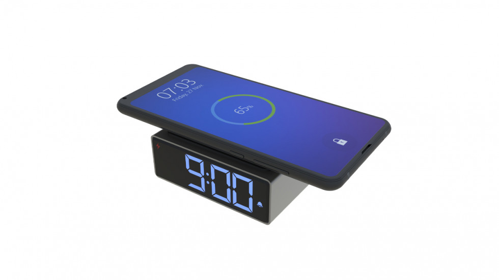 Ritmix RRC-900Qi — часы-будильник с беспроводной зарядкой!