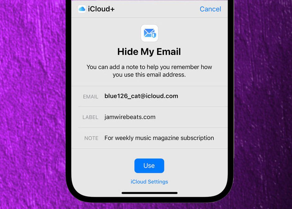 Как на iPhone с iOS 15.2 скрывать свой адрес электронной почты при отправке e-mail