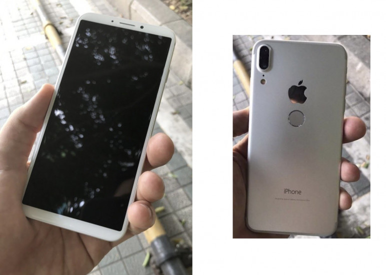 iPhone с Touch ID сзади — к сожалению, лишь прототип iPhone X