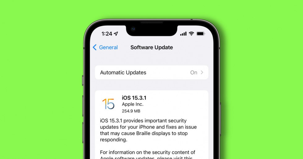 Вышла iOS 15.3.1 — что нового?
