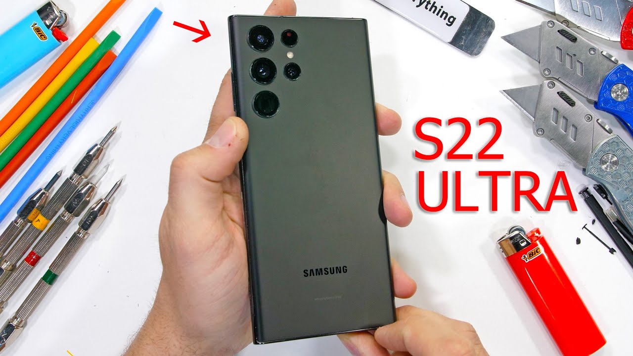 Samsung Galaxy S22 Ultra ультра-крепкий — «мучитель смартфонов» в восторге