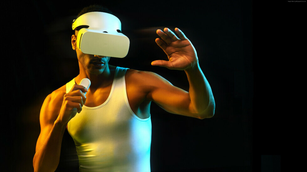 Шлем VR/AR смешанной реальности