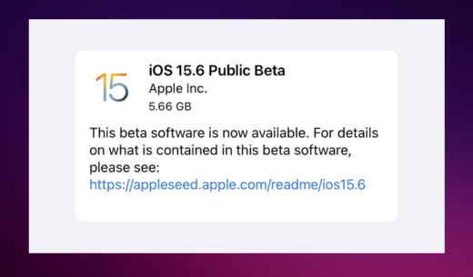 iOS 15.6 public beta