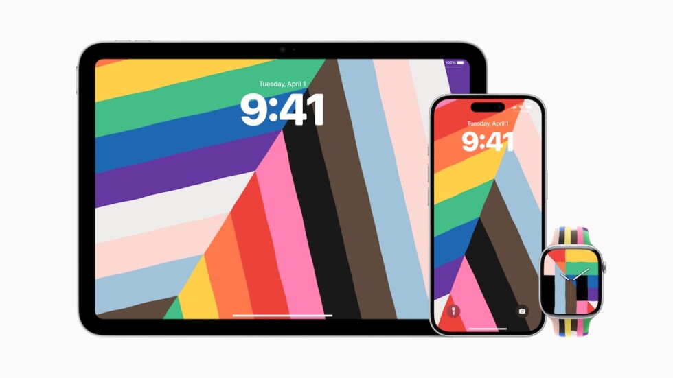Обои для iPhone, iPad и Apple Watch под названием Pride Harmony